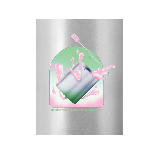 Good News For People Who Love Bad News Foil Poster