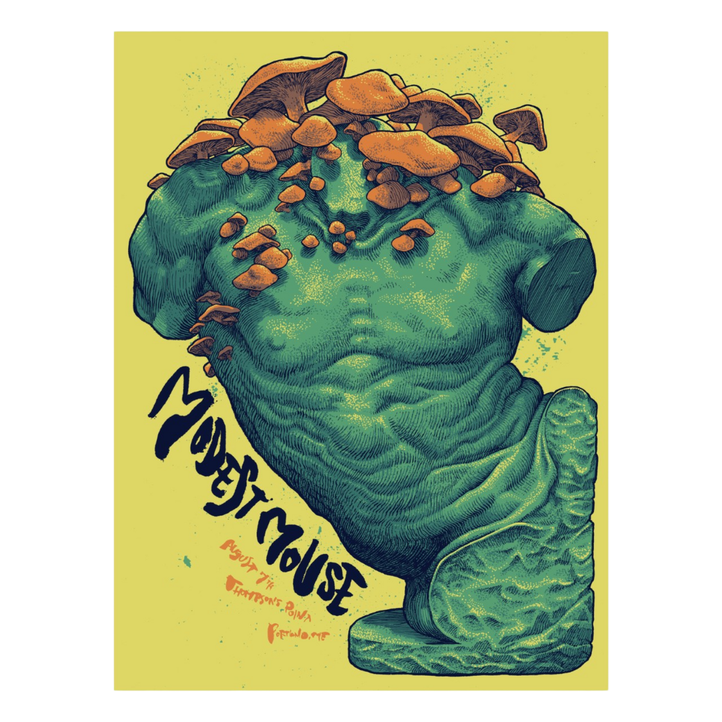 Portland, ME 8/7/25 Show Poster