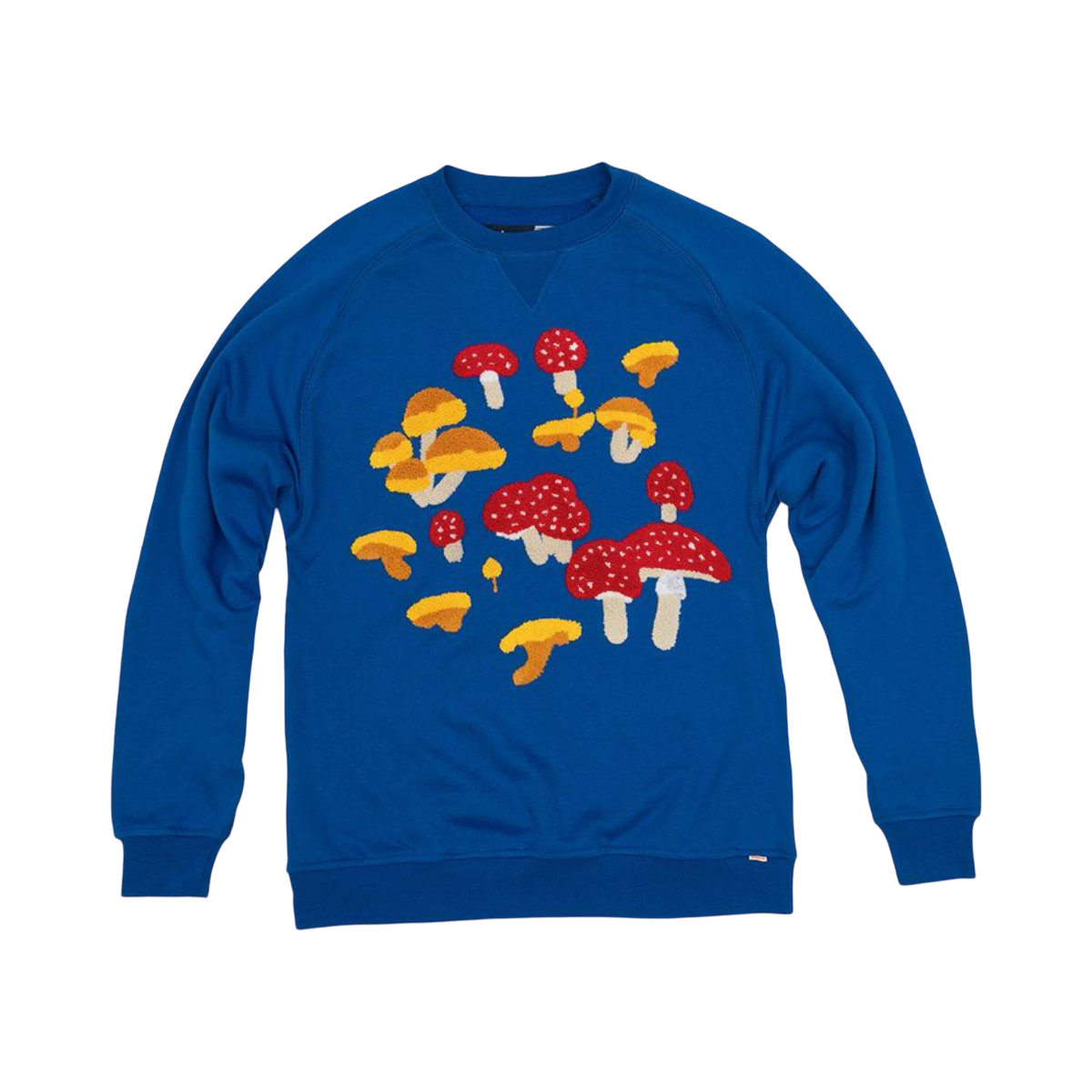 Mushroom Crewneck Sweatshirt (Blue)