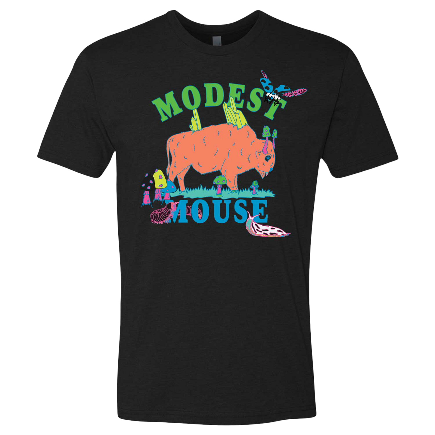 Neon Bison Tee