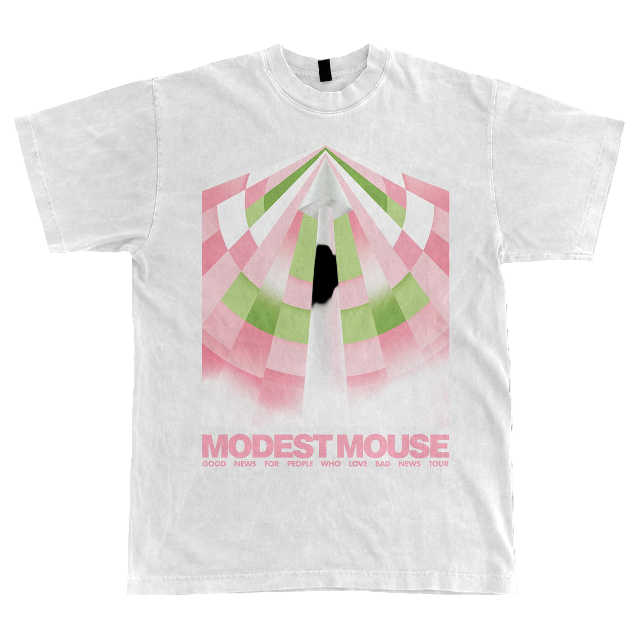 Good News For People Who Love Bad News Fall Tour Tee - White