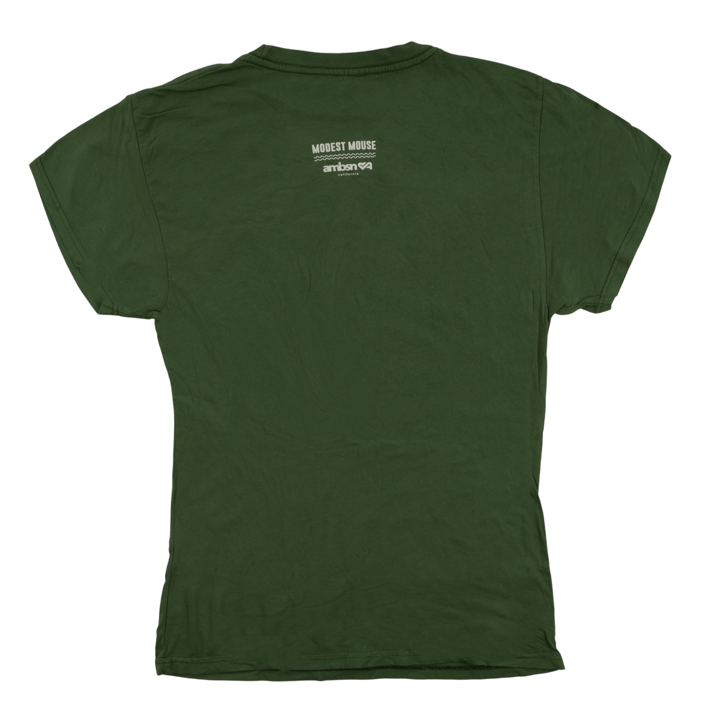 Vintage Green Geometric Mushroom Tee