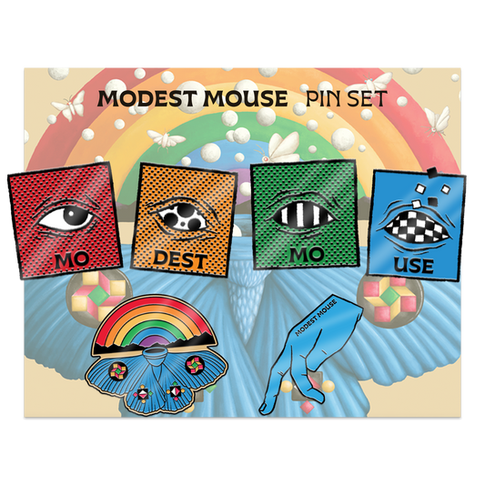 An Eraser And A Maze Pin Set