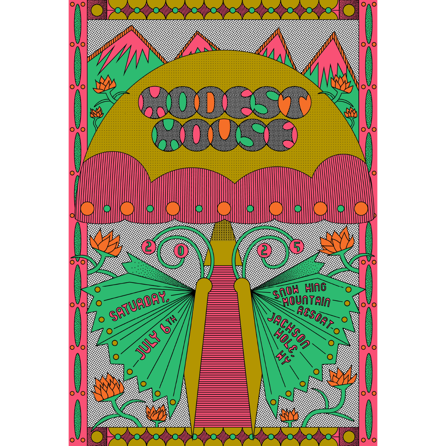 Jackson Hole, WY 7/6/25 Show Poster