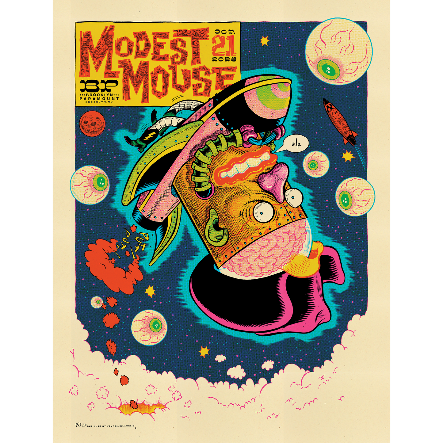 Brooklyn, NY 10/21/25 Show Poster