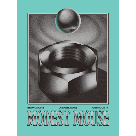 Huntington, NY 10/20/25 Rainbow Foil Show Poster