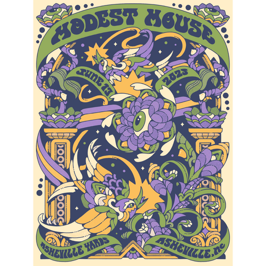 Asheville, NC 6/13/25 Never Happened Show Poster