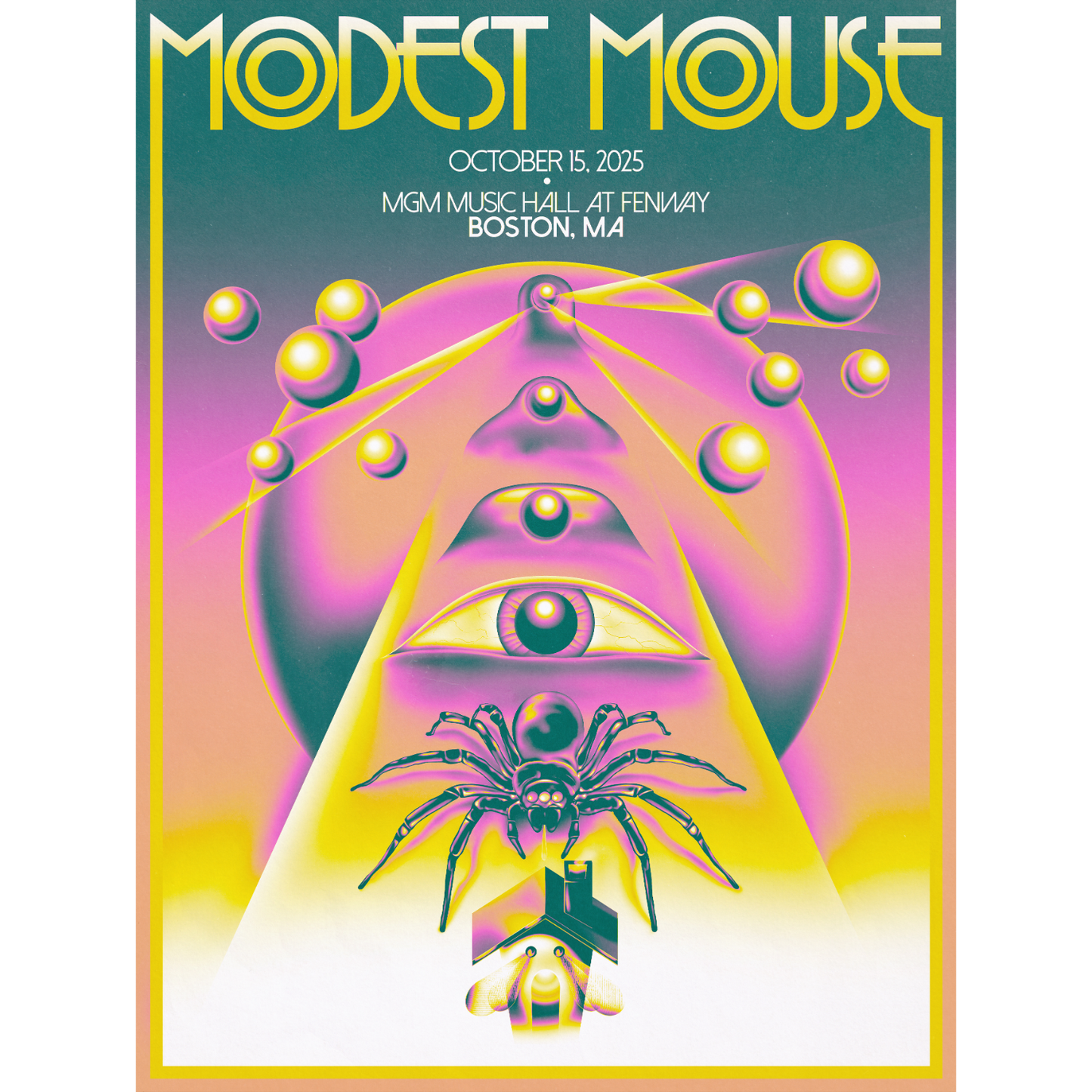 Boston, MA 10/15/25 Show Poster