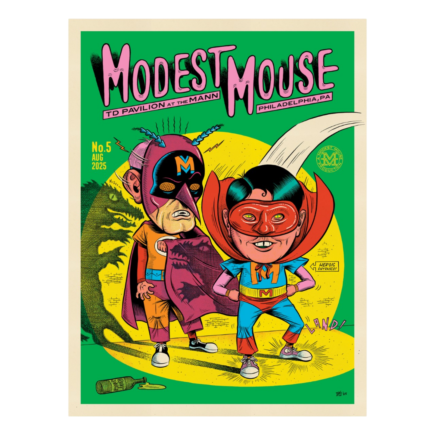 Philadelphia, PA 8/5/25 Show Poster