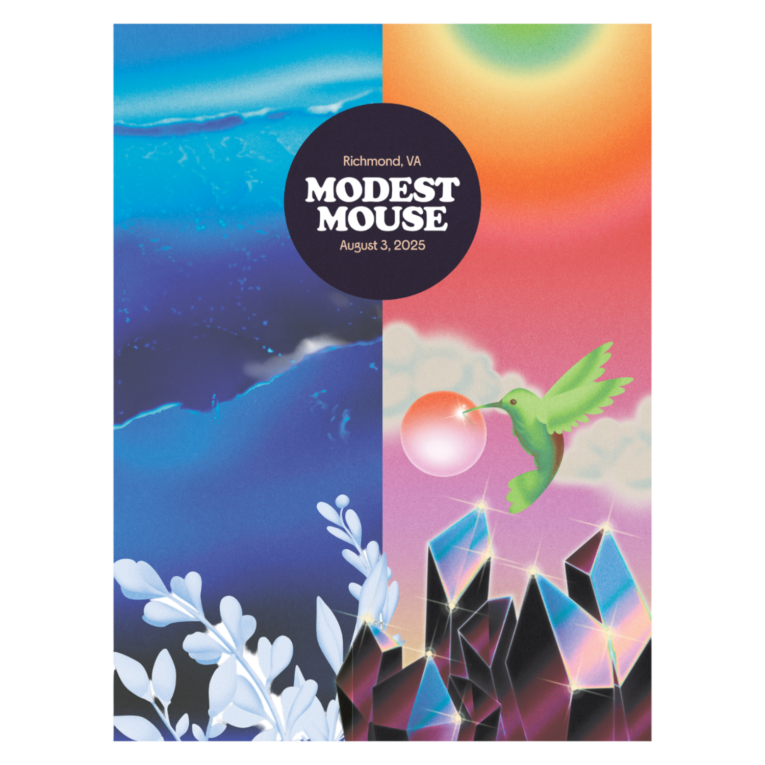 Richmond, VA 8/3/25 Show Poster – Modest Mouse