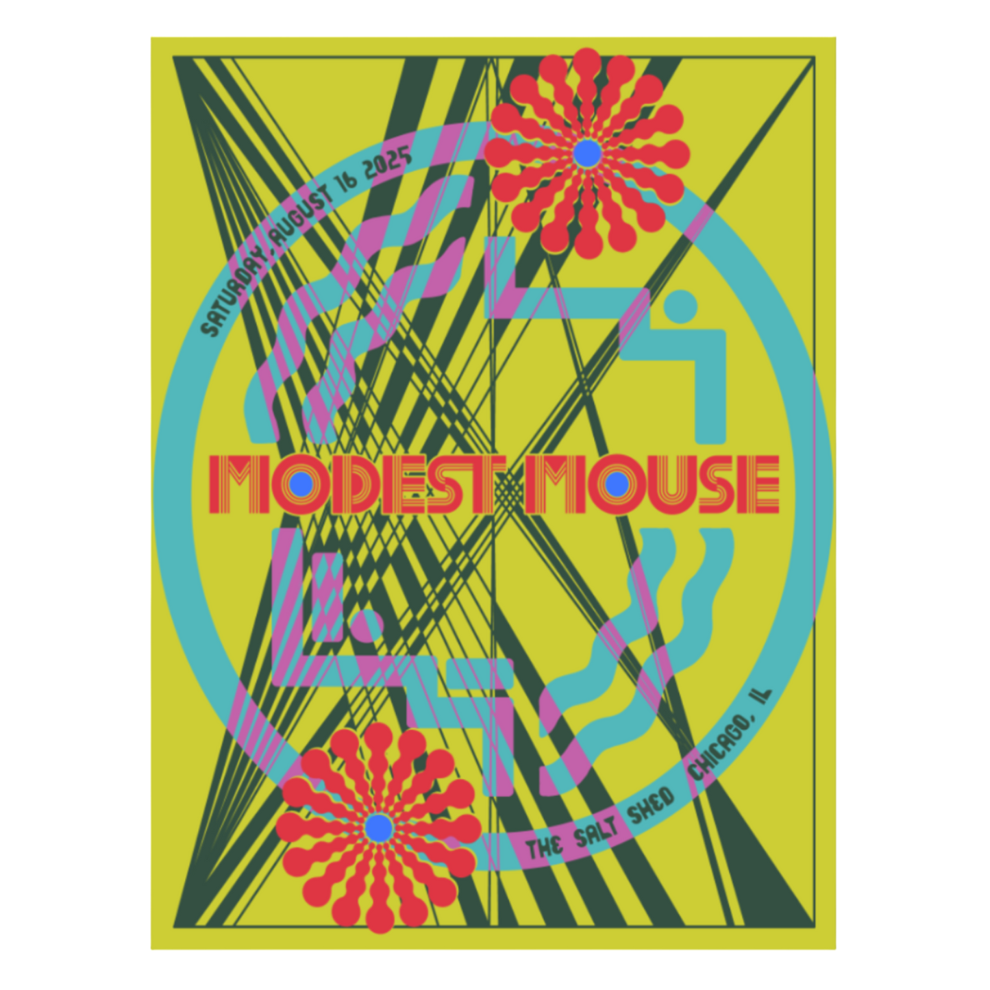 Chicago, IL 8/16/25 Show Poster
