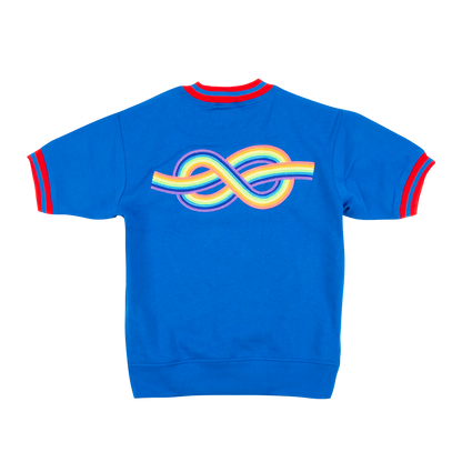 Rainbow Knot Sweatshirt (Blue)