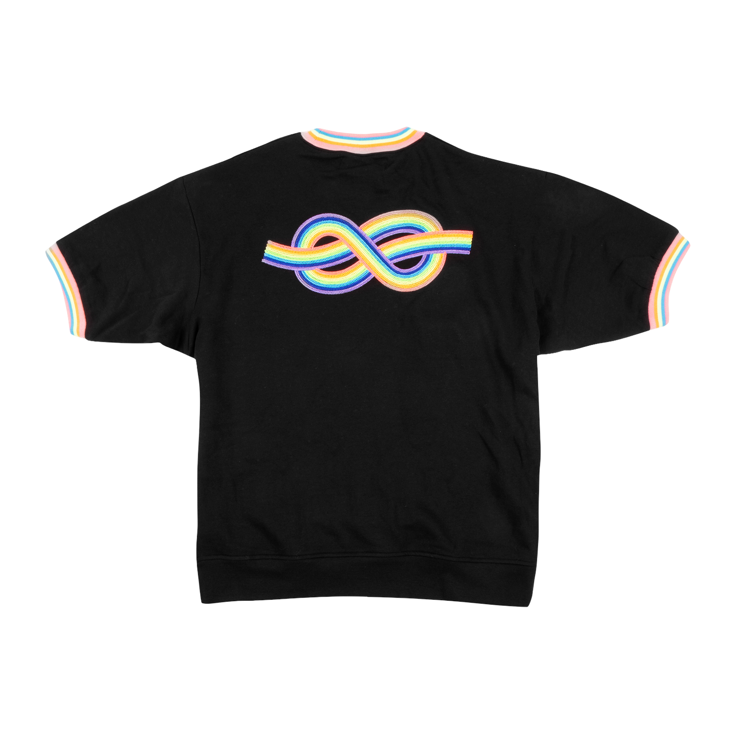 Rainbow Knot Sweatshirt (Black)