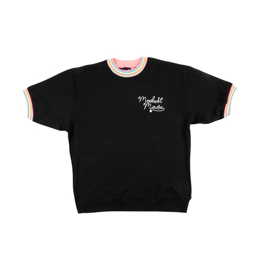 Rainbow Knot Sweatshirt (Black)