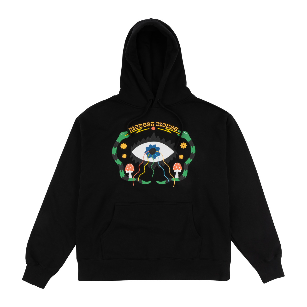 Snake Eye Hoodie Black