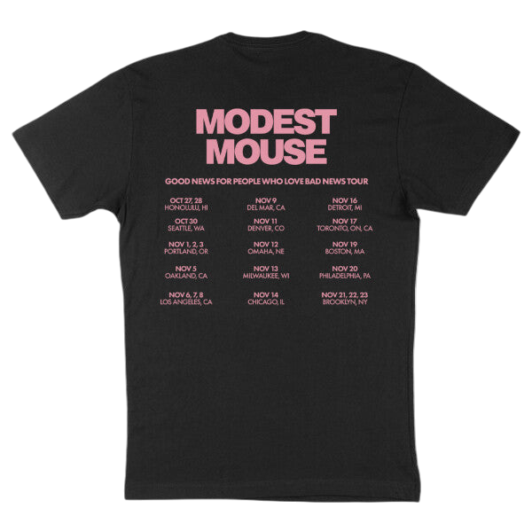 Good News For People Who Love Bad News Fall Tour Tee - Black