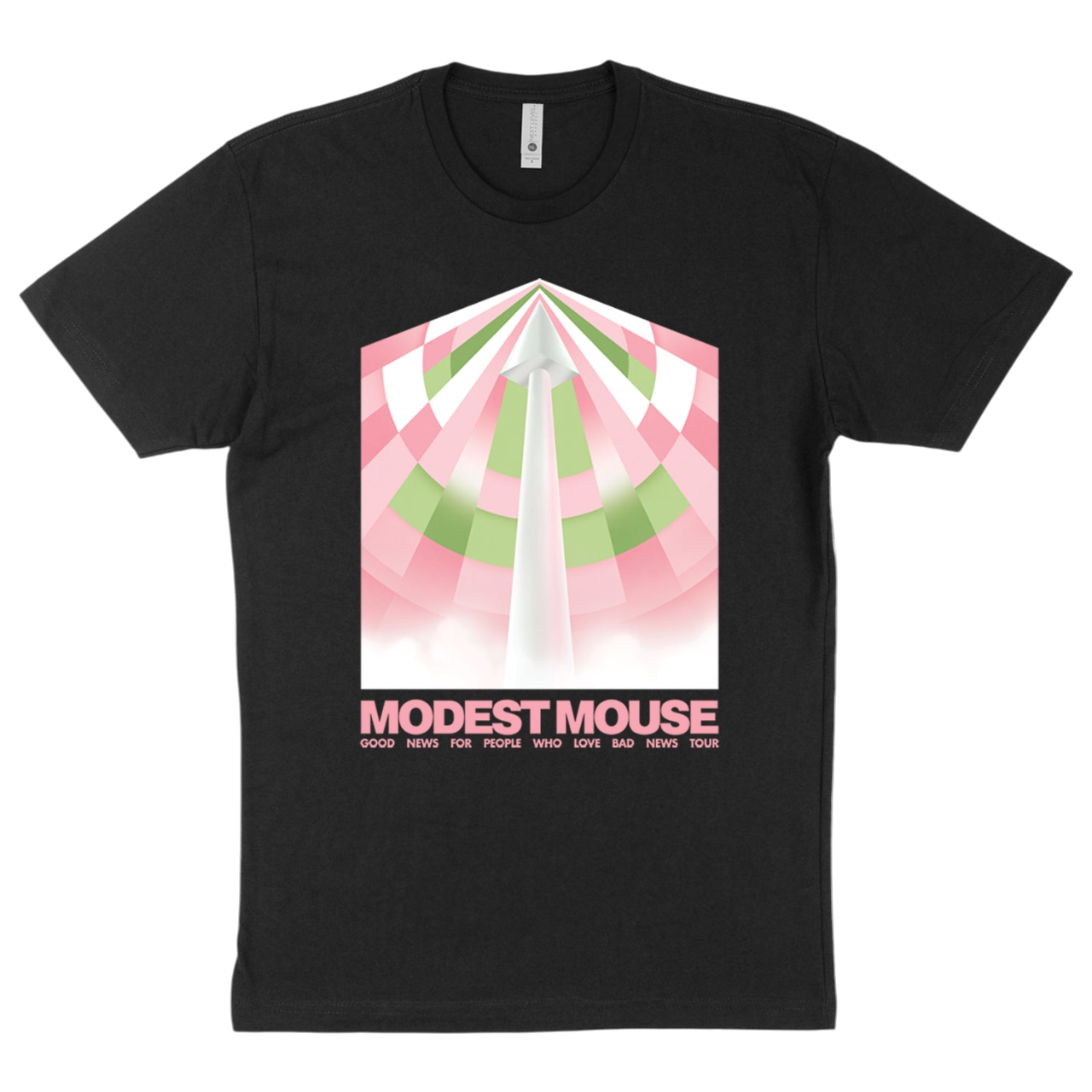Good News For People Who Love Bad News Fall Tour Tee - Black