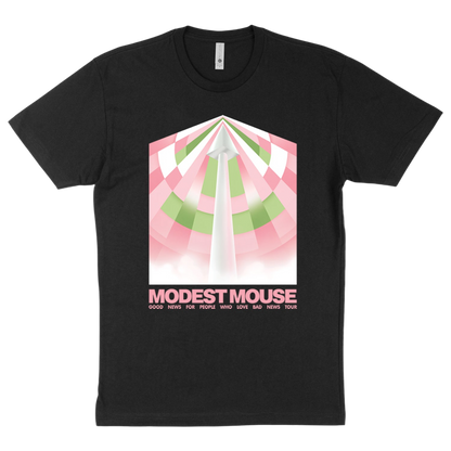 Good News For People Who Love Bad News Fall Tour Tee - Black