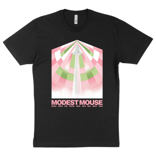 Good News For People Who Love Bad News Fall Tour Tee - Black