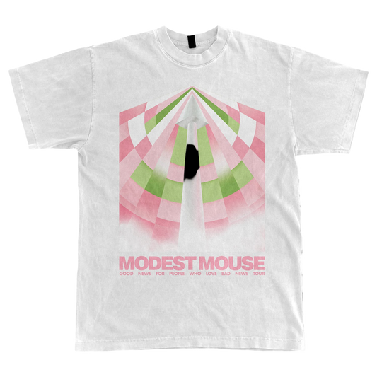 Good News For People Who Love Bad News Fall Tour Tee - White