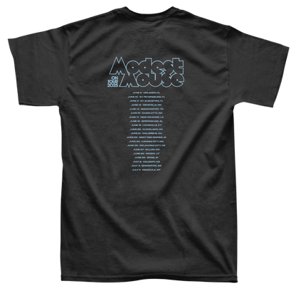 Modest Mouse Summer 2025 Graphite Tour Tee