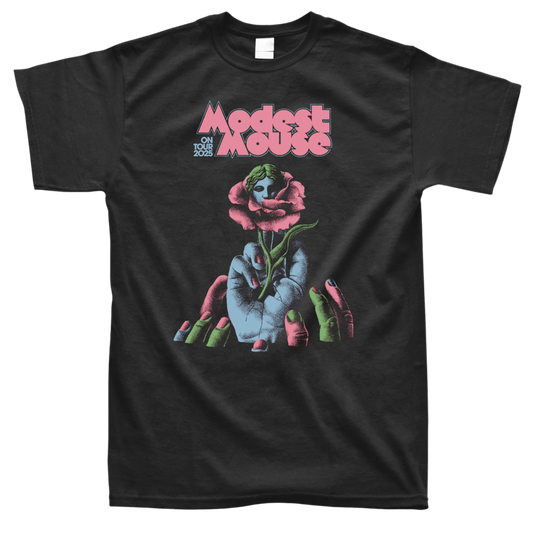 Modest Mouse x Flaming Lips 2025 Graphite Tour Tee
