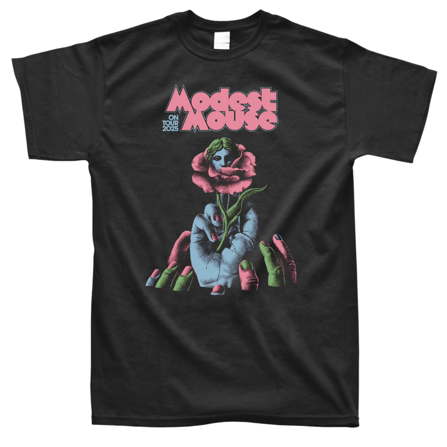 Modest Mouse x Built To Spill 2025 Graphite Tour Tee