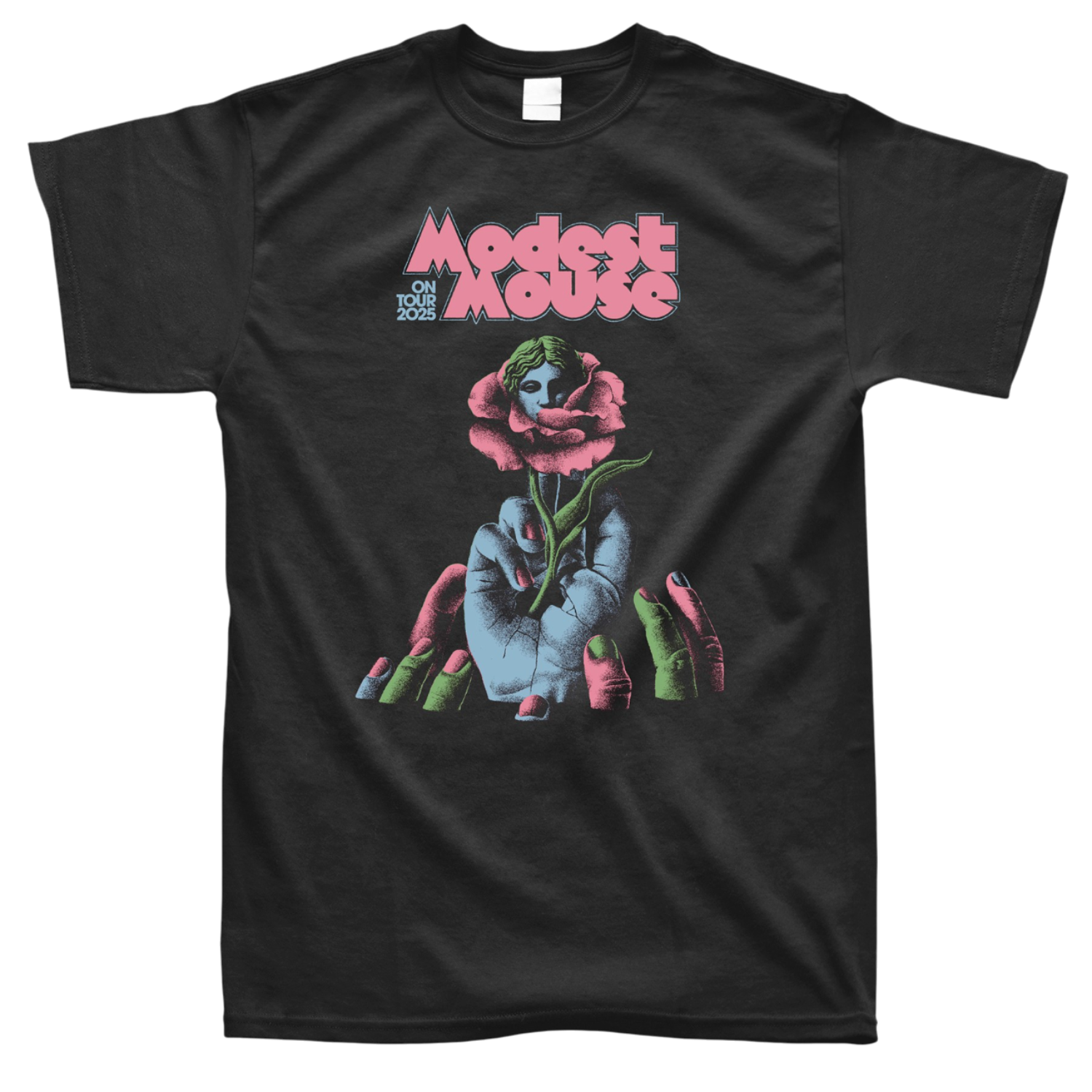 Modest Mouse x Built To Spill 2025 Graphite Tour Tee