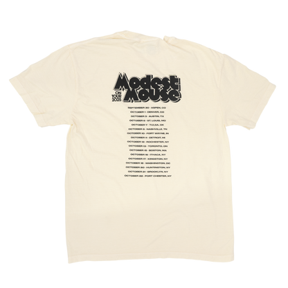 Modest Mouse x Built To Spill 2025 Ivory Tour Tee